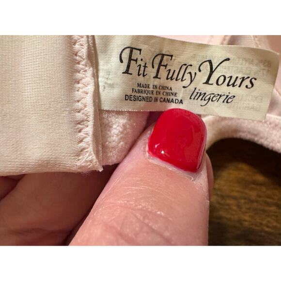 Fit Fully Yours Fawn Soft Cup Bra Wireless Bundle 2 Bras One Beige One Pink 36C - Picture 14 of 16